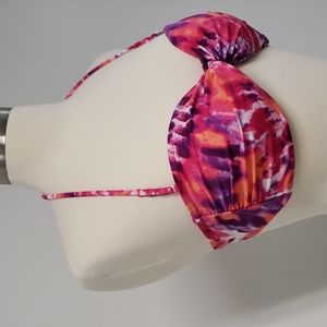 Victoria's Secret tie-dye bikini top size large